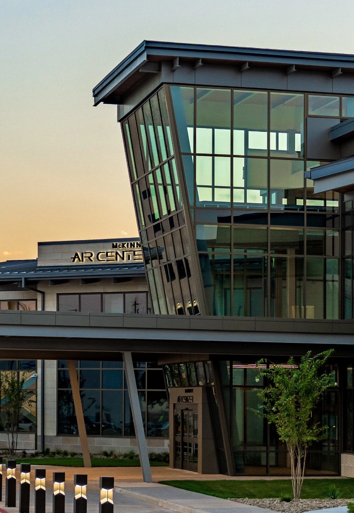 The McKinney Air Center building at McKinney National Airport.